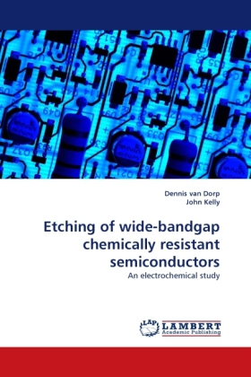 Etching of wide-bandgap chemically resistant semiconductors 