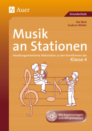Musik an Stationen 4, m. 1 Beilage