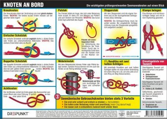 Knoten an Bord, Info-Tafel