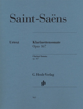 Camille Saint-Saëns - Klarinettensonate op. 167