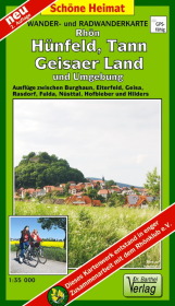 Doktor Barthel Karte Rhön, Hünfeld, Tann, Geisaer Land und Umgebung