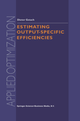 Estimating Output-Specific Efficiencies 