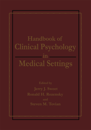 Handbook of Clinical Psychology in Medical Settings 