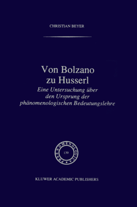 Von Bolzano zu Husserl 