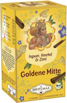 Goldene Mitte, Tee-Aufgussbeutel 