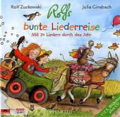 Rolfs bunte Liederreise, m. Audio-CD Cover