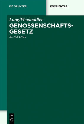 Genossenschaftsgesetz (GenG), Kommentar 