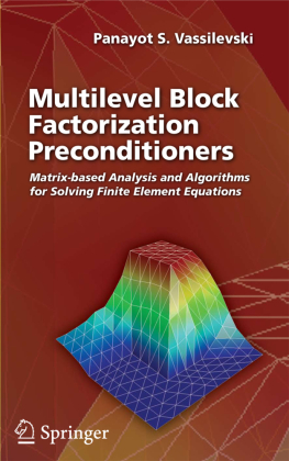 Multilevel Block Factorization Preconditioners 