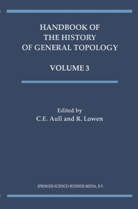 Handbook of the History of General Topology 