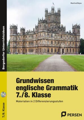 Grundwissen englische Grammatik 7./8.Klasse, m. 1 CD-ROM