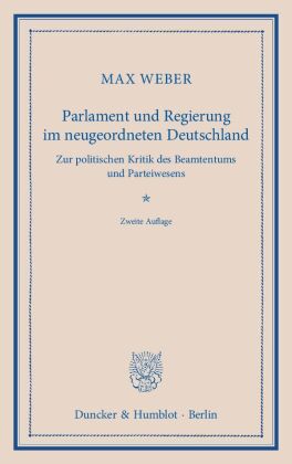 Parlament und Regierung im neugeordneten Deutschland. 