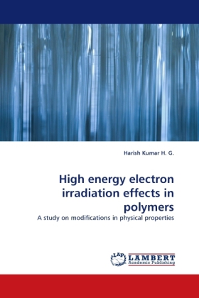 High energy electron irradiation effects in polymers 