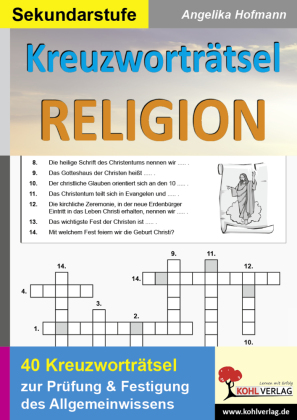 Kreuzworträtsel Religion