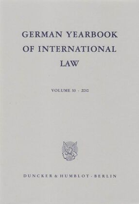 German Yearbook of International Law / Jahrbuch für Internationales Recht. 