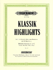 Klassik-Highlights, m. Audio-CD, für Melodie-Instrument in C