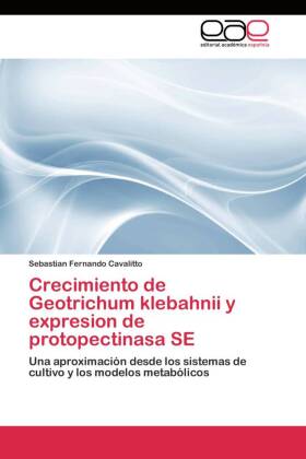 Crecimiento de Geotrichum klebahnii y expresion de protopectinasa SE 