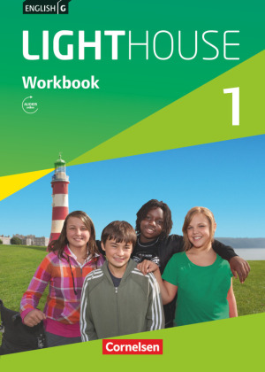 1, English G Lighthouse - Allgemeine Ausgabe: 5. Schuljahr, Workbook mit Audios online