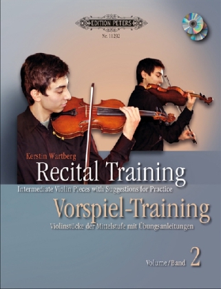 Recital Training. Vorspiel-Training, Violine, m. 2 Audio-CDs