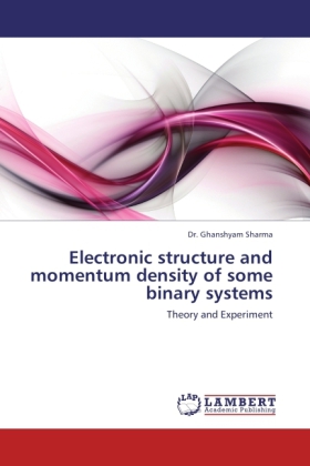 Electronic structure and momentum density of some binary systems 