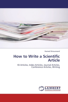 How to Write a Scientific Article 