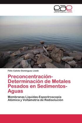 Preconcentración-Determinación de Metales Pesados en Sedimentos-Aguas 