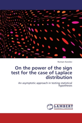 On the power of the sign test for the case of Laplace distribution 
