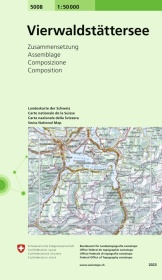 Landeskarte der Schweiz Vierwaldstättersee