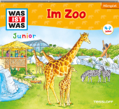 WAS IST WAS Junior Hörspiel: Im Zoo, Audio-CD Cover