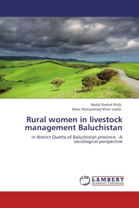 Rural women in livestock management Baluchistan 