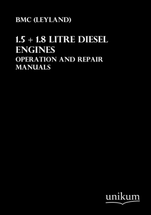 1.5 + 1.8 Litre Diesel Engines 