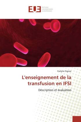 L'enseignement de la transfusion en IFSI 