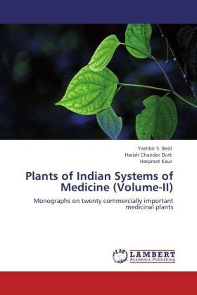 Plants of Indian Systems of Medicine (Volume-II) 