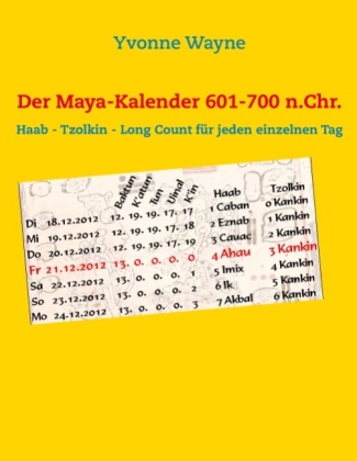 Der Maya-Kalender 601-700 n.Chr. 