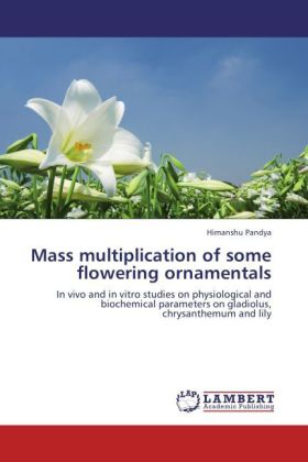Mass multiplication of some flowering ornamentals 