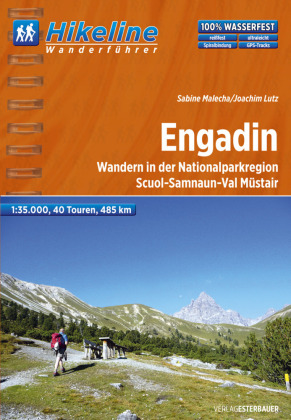 Hikeline Wanderführer Engadin 