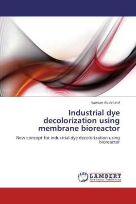 Industrial dye decolorization using membrane bioreactor 