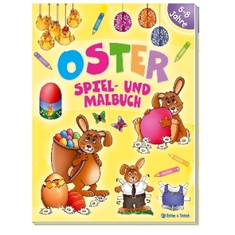 Oster-Spiel- und Malbuch 