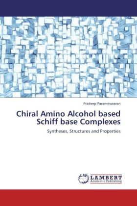 Chiral Amino Alcohol based Schiff base Complexes 