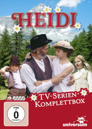 Heidi, Realserie (1978) - Komplettbox, 4 DVDs 
