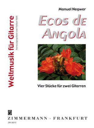 Ecos de Angola, für 2 Gitarren, m. Audio-CD 