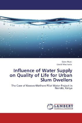 Influence of Water Supply on Quality of Life for Urban Slum Dwellers 