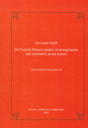 De Concini-Procesi models of arrangements and symmetric group actions 