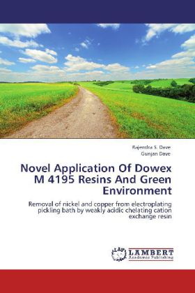 Novel Application Of Dowex M 4195 Resins And Green Environment 