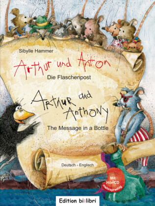 Arthur und Anton: Die Flaschenpost, Deutsch-Englisch