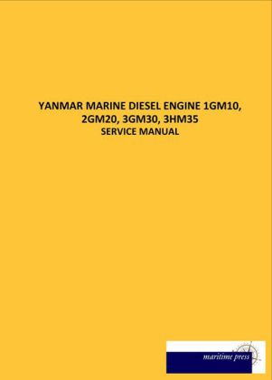 Yanmar Marine Diesel Engine 1GM10, 2GM20, 3GM30, 3HM35 