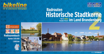 Bikeline Radtourenbuch Radrouten Historische Stadtkerne im Land Brandenburg 