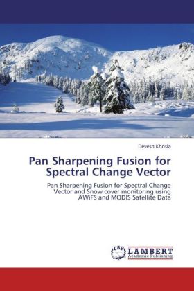 Pan Sharpening Fusion for Spectral Change Vector 
