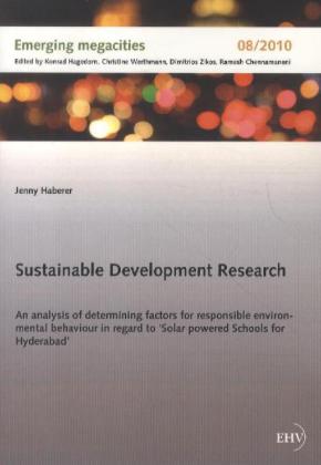 Sustainable Development Research 