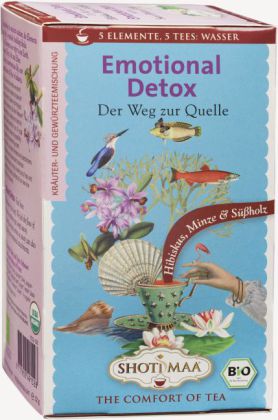 Emotional Detox - Wasser, Tee-Aufgussbeutel 