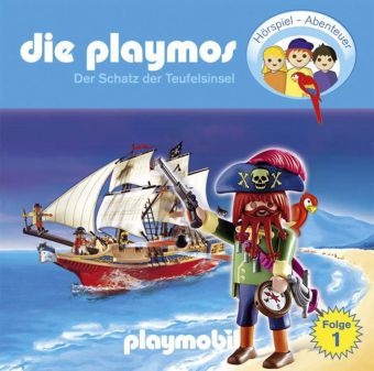 Die Playmos - Der Schatz der Teufelsinsel, 1 Audio-CD